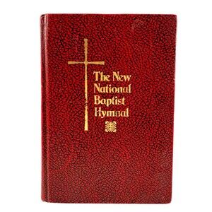 The New National Baptist Hymnal 1977 Burgundy Hardcover Church Songbook Hymns